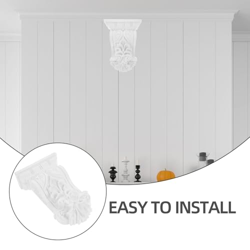 Décoration intérieure avec applique d'angle et console murale blanche 185 CM - 6