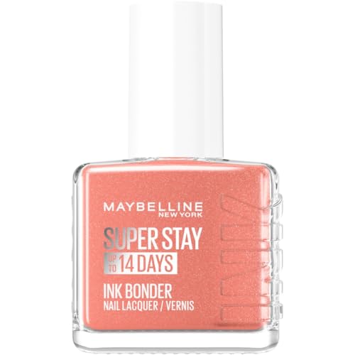 Maybelline New York - Vernis à Ongles Coloré Longue Tenue - Couleurs Intenses et Pigmentées - Renforce les Ongles Abîmés - Superstay Ink Bonder - Teinte :...