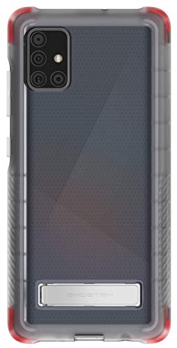 Image of Ghostek Covert Galaxy A51 Case Clear with Kickstand Super Slim Fit Shockproof Design with Scratch Resistant Back and Anti Slip Hand Grip Wireless Charging Compatible 2020 Galaxy A51 (6.5 Inch) - Clear