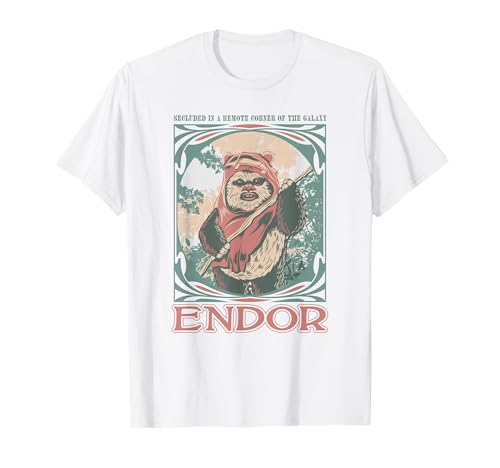 T-shirt Ewok Star Wars idéal pour vos soirées cinéma et conventions geek