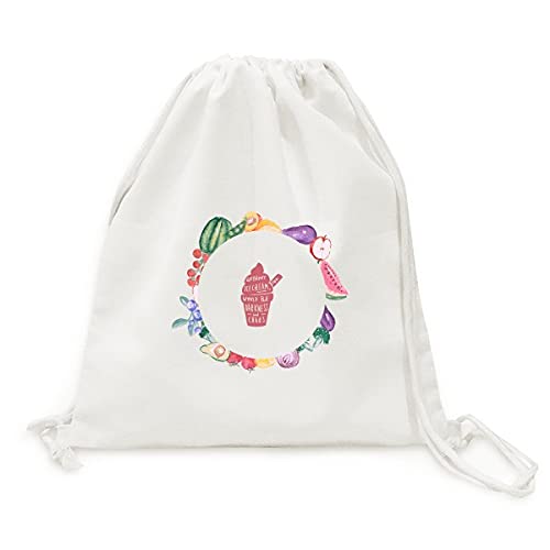 Sac en tissu pliable fini le plastique pour fruits et légumes