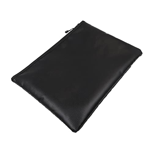 Tiardey Fireproof Document Box Waterproof Document Holder 34x24.5cm Fireproof Safe Storage Pouch with Zipper for A4 Size Document Holder File Cash Tablet Passport and Valuables - Image 4