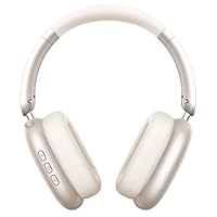 Wentronic Y01 Noise-Cancelling-Kopfhörer, Kabellose Over-Ear-Kopfhörer, Bluetooth 5.3, Hi-Res Sound, 48h Wiedergabe, faltbar, mit Mikrofon für iOS/Android/PC – Sternenlicht