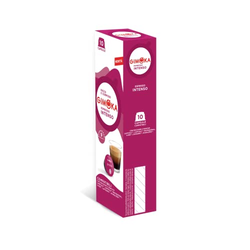 Gimoka Coffee Capsules Compatible With Starbucks Verismo, Caffitaly, K-Fee Systems 80 Pods (Intenso) #TOP4