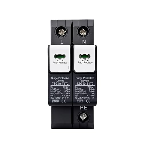 SPD surtension TZG40-T1T2 2P AC protection parafoudre maison
