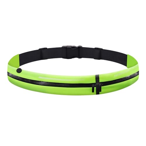 ポケット付きアウトドア ランニング ベルト 反射デザイン & 調節可能なフィットネス ウエスト ストラップ アクティブなライフスタイルのためのコンパクトなウエスト ポーチ