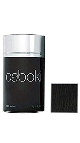 Rayon Caboki Hair building fiber is absolutely natural & unnoticeable Black 25gm