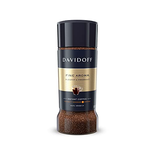 DAVIDOFF Instant Coffee Duo - Fine Aroma and Espresso 57 Bundle - 100% Arabica Beans - Medium & Dark Roast Combo, Luxurious Taste and Aroma, 2 x 3.52 oz - Thumbnail 2