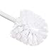 Amazon Basics Toilet Brush and Holder Set - 4-pack, White (Previously AmazonCommercial brand)