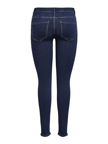 ONLY Damen Onlrain Life Reg Skinny DNM Noos Freizeithose, Dark Blue Denim, XS / 32L EU – Ansicht 4
