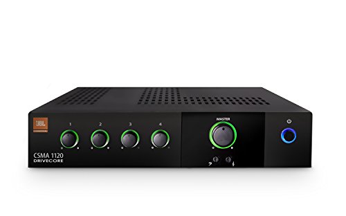 JBL Professional CSMA1120 Commercial Series Single-Channel 120-Watt Powered Audio Mixer/Amplifier