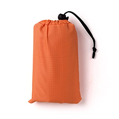 Grande couverture de pique-nique imperméable 200 x 210 cm – Tapis d'extérieur portable pour pique-nique en famille, camping, plage et parc – Résistant au sable et facile à nettoyer – Rose rouge