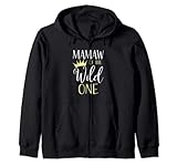 Photo Gallery mamaw of the wild one, primo compleanno, famiglia abbinata felpa con cappuccio Photo Gallery mamaw of the wild one, primo compleanno, famiglia abbinata felpa con cappuccio