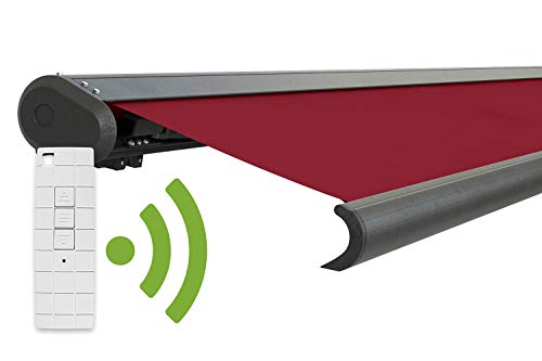 Preisvergleich Produktbild empasa Elektrische Vollkassettenmarkise 'Profi' Kassettenmarkise Gelenkarmmarkise Markise Sonnenmarkise Sonnenschutz viele Farben und Größen wählbar