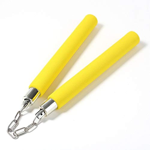 ASHNIT Thick Material Stainless Steel Foam Grip Nunchuku Best For Martial Art Training (Colors May Vary) (B08R24GVJG) Amazon Price History, Amazon Price Tracker
