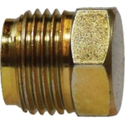 12092 Plug, 1/4 in Male Inverted Flared, Steel (10 Pack)