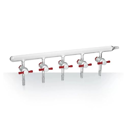 Distributeur d'aspirateur M19 en verre borosilicaté et PTFE sous vide