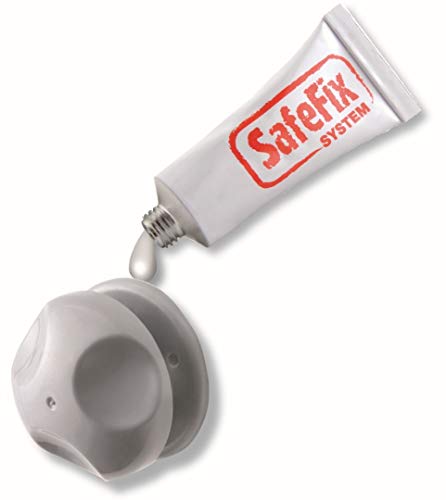 Metaltex Safe Fix / 404800039 Crochets à coller Set de 2 Cover
