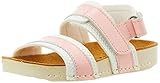  Art Kids A443, Sandalias con Punta Abierta Niñas, Rosa (Rose/White Rose/White), 34 EU
