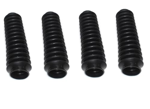 4 Pack Aftermarket Black Shock Absorber Boot Cover
