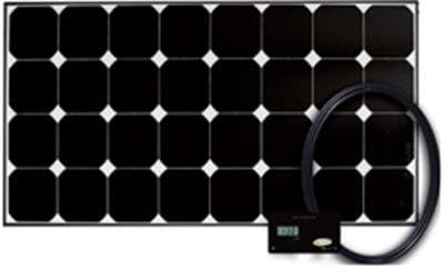Go Power Retreat Solar Kit (100 watts) with Bluetooth Controller - Ideal for RVs or Boats with Limited roof Space (161873)