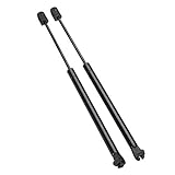 Material: metal Puntal del coche 2 PCS ventana trasera puntales de coches / ajuste for Nissan / elevación en forma for el Pathfinder ventana trasera de cristal R51 montantes de apoyo de choque Amortiguador de Choques