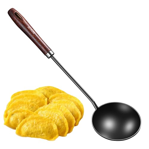 Wezalget Cuchara de Cocina - Cucharón Antiadherente para Wok | Utensilio Reutilizable de Servir, Accesorio Multiusos Para Cocina y Restaurantes