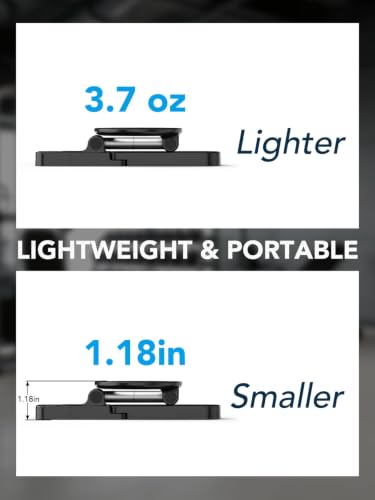 Magnetic Phone Mount Holder for Gym w/ N52 Strong Magnet MPT-03 360° Rotation, For iPhone 12-17 & Android - image 6