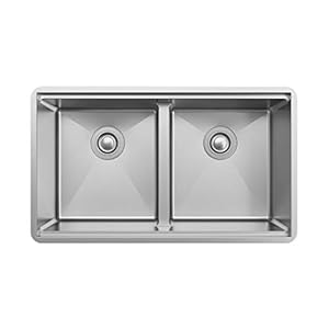 Elkay Crosstown 16 Gauge Workstation Stainless Steel 31 12 x 18 12 x 9 Equal Double Bowl Sink Kit with Aqua Divide