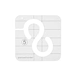 【FÁCIL COMO PROFESIONAL】 - Puede seguir fácilmente la plantilla de costura en una sola acción. Nuestro juego de plantillas de costura se puede utilizar con todas las máquinas de coser de escritorio y es perfecto para caminar a pie para lograr una precisión perfecta.