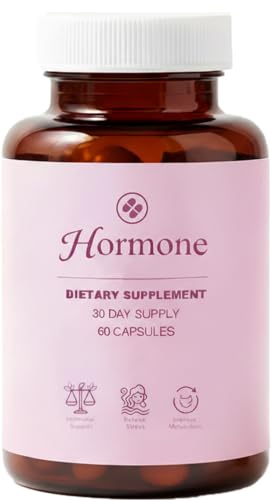 Kymezol Hormone Balance for Women - Daily Wellness Support and Weight Management for Midlife Mood & Energy Support 60 Capsules.