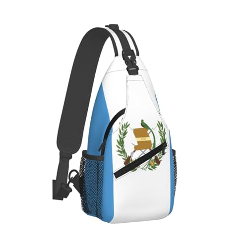 Mochila unisex con diseño bandera Guatemala alta capacidad miniatura 2