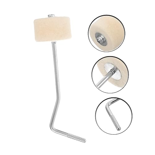 Martillo Curvo para Pedal de Bombo con Cabeza de Fieltro Duradero miniatura 6