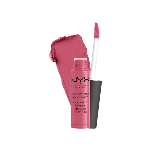 NYX PROFESSIONAL MAKEUP Soft Matte Lip Cream, Lightweight Liquid Lipstick - Milan (Dark Pink-Brown) - image 2