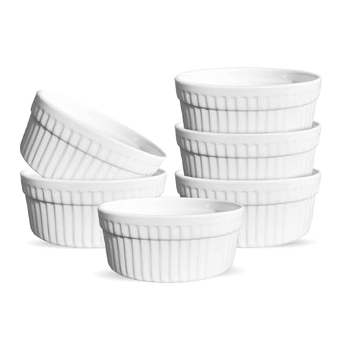 Furmaware 4oz Ceramic Ramekins Set