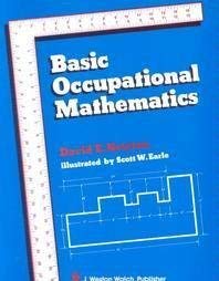 Basic Occupational Mathematics: A Sourcebook of Applications, Students ...