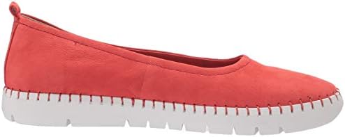 Naturalizer Womens Dolly Mango Nubuck Ballet Flats 9 W | Image 5