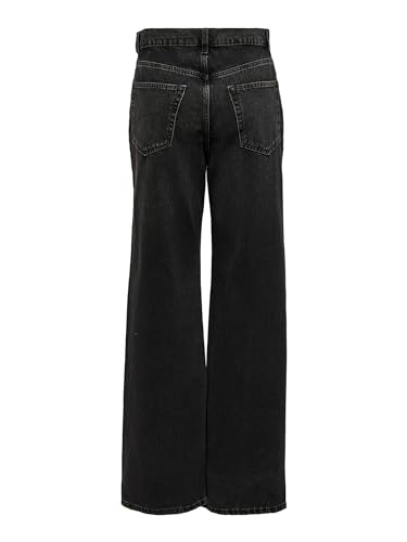 ONLY Female Jeans mit weitem Bein ONLHOPE Hohe Taille Weiter Beinschnitt Jeans