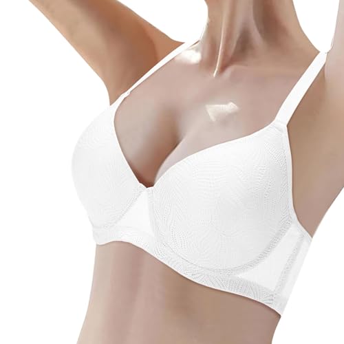 Soutien-gorge fin invisible pour t-shirt et tenue de bureau blanche RD1