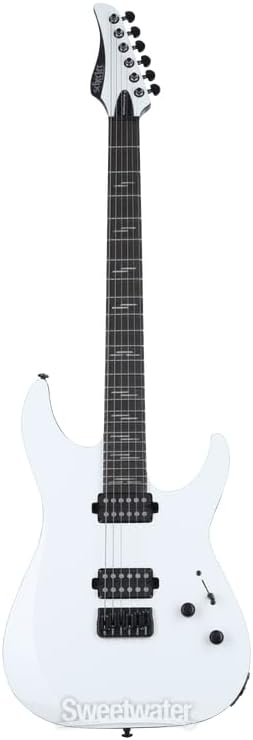Schecter Guitarra eléctrica personalizada Reaper-6 - Blanco brillante