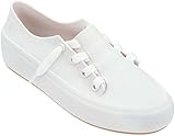 Melissa Womens Ulitsa Sneaker, White Beige, Size 6