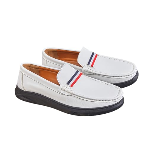 Men's Slip-on Loafers, Waterproof, Non-Slip, high-end Color Matching, Fashionable, Trendy, Suitable for Driving, Walking and Daily Leisure.