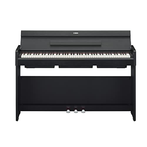 Yamaha ARIUS YDP-S35 - Piano digital elegante para aficionados, para una experiencia similar a la de un piano acústico, adecuado para cualquier rincón de la casa, en negro