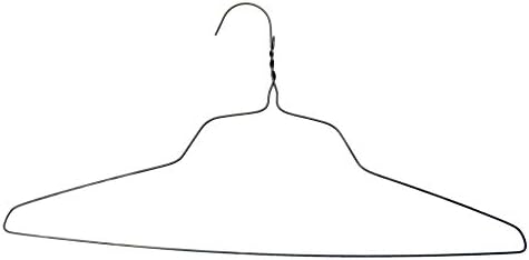 50 Standard Goldtone Wire Hangers 18", 14.5 Gauge Shirt Hangers