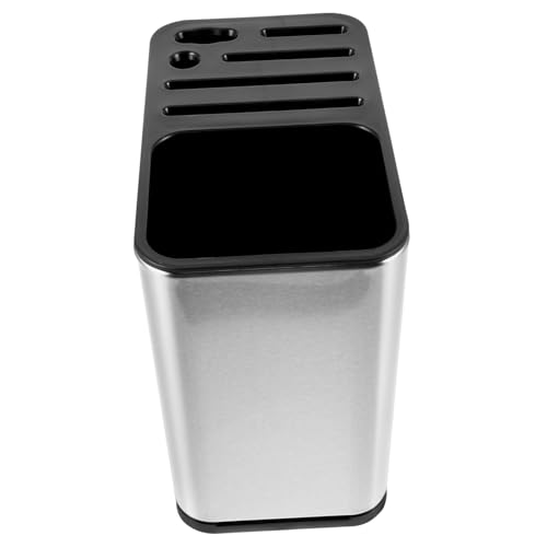 ABOOFAN Chopstick Holder Kitchen Utensil Container with Draining Design Capacity Storage Prevention Stable Base for Organized Kitchen Countertop