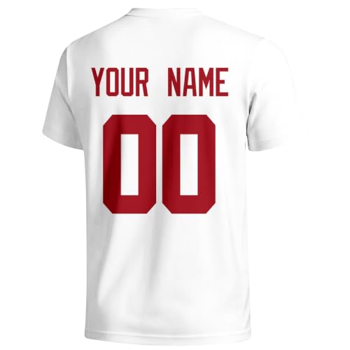 Image of ANTKING T Shirt with Custom Name Number for Men Women Gifts | Custom T Shirt for Youth Men Women Birthday Gift