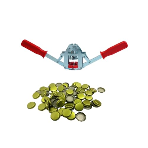 Manual Beer Bottle Capper, 26mm Cap Sealer for Home Brewing, Easy to Use