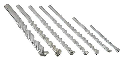 Masonry Bit, 3/8 in, 18 in L, Shank 3/8 in