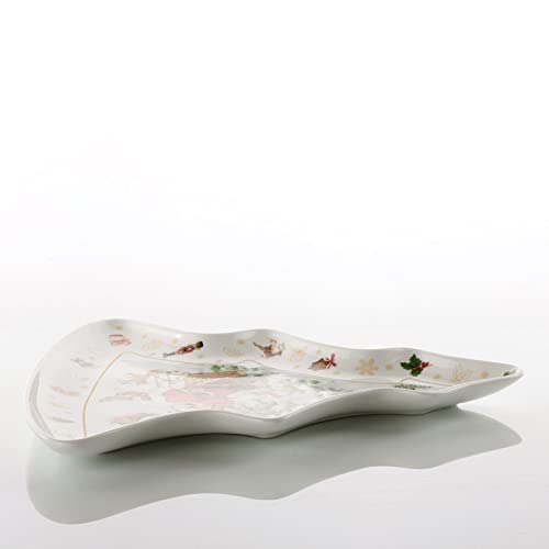 WEISSESTAL Vassoio Albero 28CM Xmas