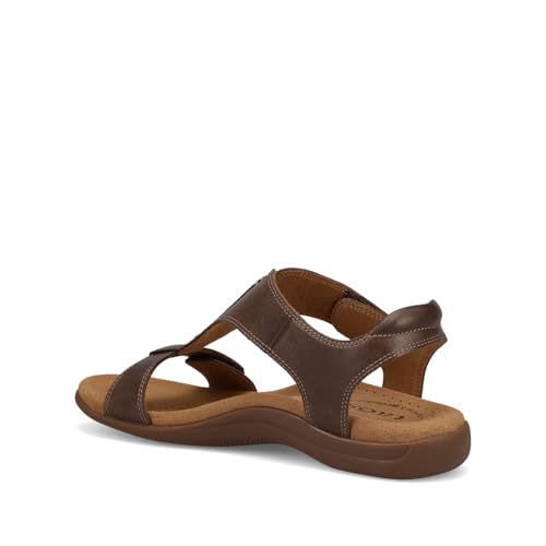 Image of Taos The Show Premium Leather Women's Sandal - Experience Everyday Style, Comfort, Arch Support, Cooling Gel Padding and an Adjustable Fit for Exceptional Walking Comfort
